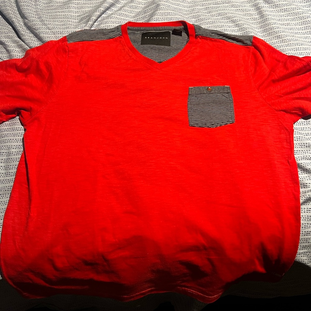 Sean Jean V Neck T-Shirt